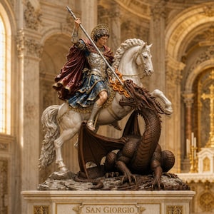 Saint george statue - Etsy 日本