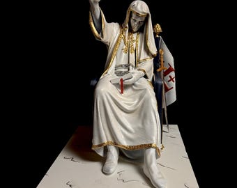 ボールドウィン4世像 – 手描きのエルサレムのハンセン病王