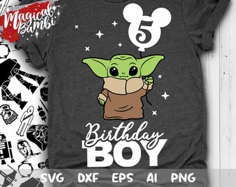 Download Yoda Birthday Svg Etsy