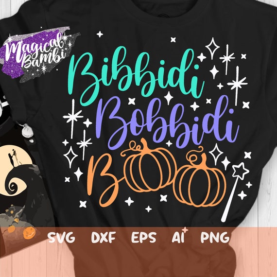 Boo Pumpkin Svg, Magic Pumpkin Svg, Halloween Shirt Cut file, Glass Slipper Svg Slipper Princess Svg Magical Castle Mouse Ears Svg, Dxf, Png