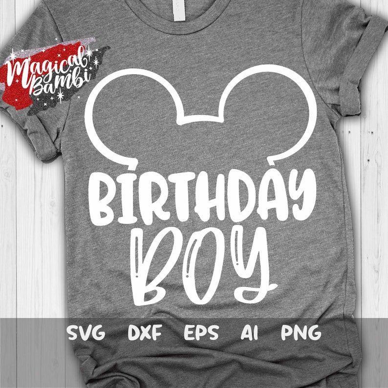Download Birthday Boy Svg Mickey Birthday Svg Eps Dxf Png Disney Bday Trip Svg Art Collectibles Drawing Illustration Sultraline Id