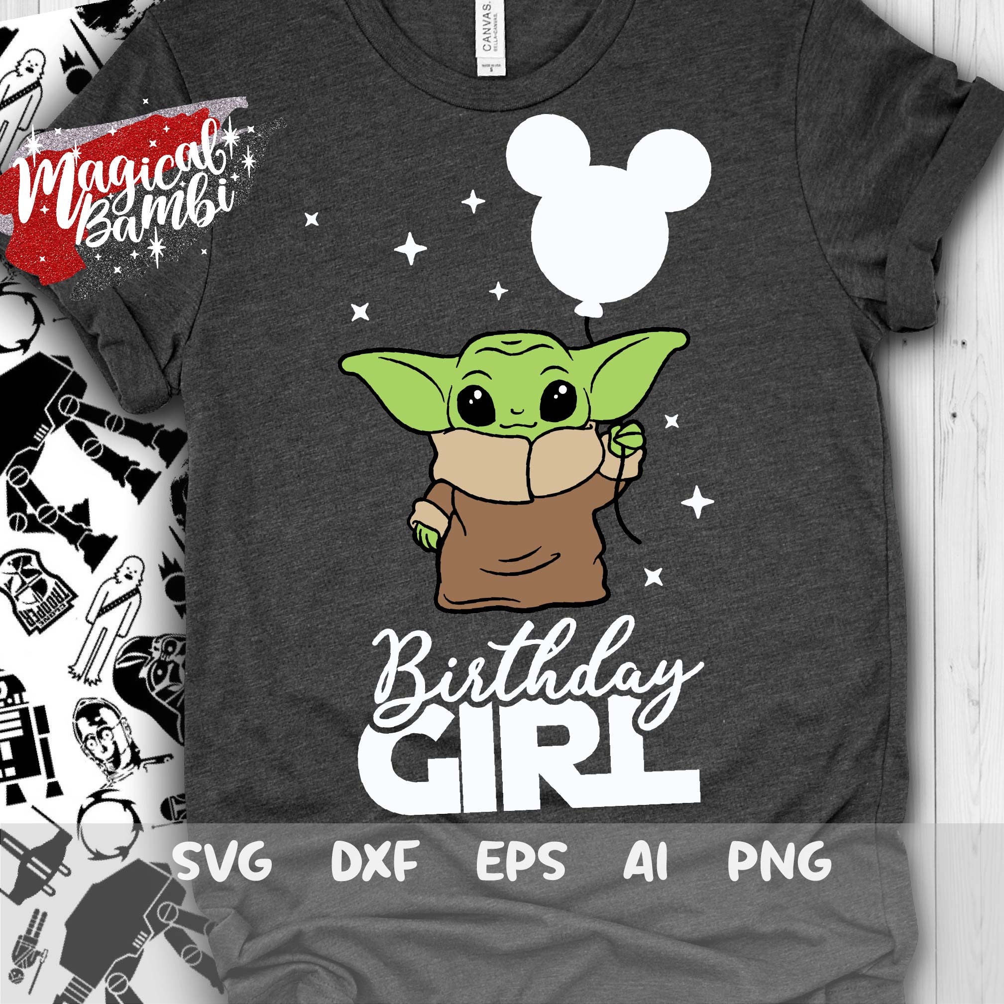 Free Free 178 Baby Yoda Birthday Shirt Svg SVG PNG EPS DXF File
