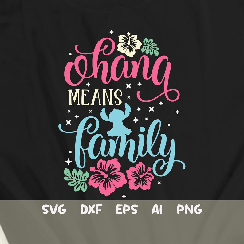 Free Free 69 Ohana Means Family Quote Svg SVG PNG EPS DXF File