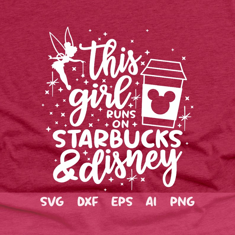 Download This Girl runs on Coffee and Disney Svg Mickey Coffee Svg ...