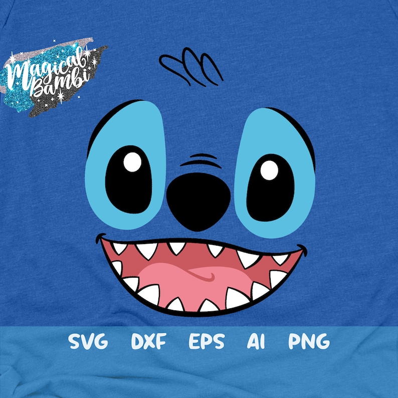 Free Free 221 Disney Stitch Face Stitch Outline Svg SVG PNG EPS DXF File