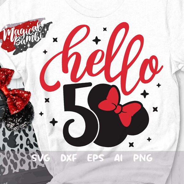Hello 50 - Etsy