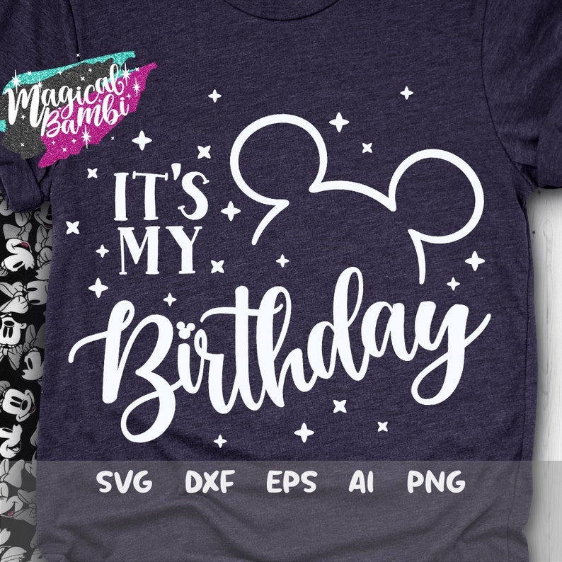 Free Free Birthday Mickey Svg 802 SVG PNG EPS DXF File