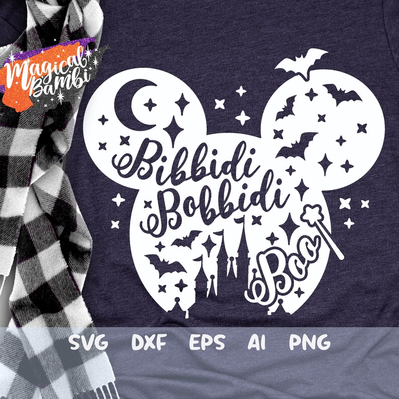 Disney Halloween Svg Bibbidi Bobbidi Boo Svg Cut files Svg ...