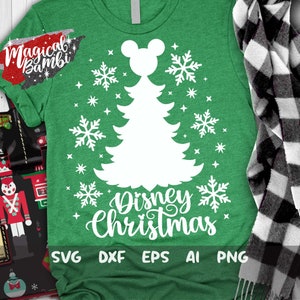 Mouse Christmas Tree Svg, Christmas Trip Svg, Mouse Tree Svg, Christmas Castle Svg, Magic Castle Svg, Mouse Ears Svg, Dxf, Png
