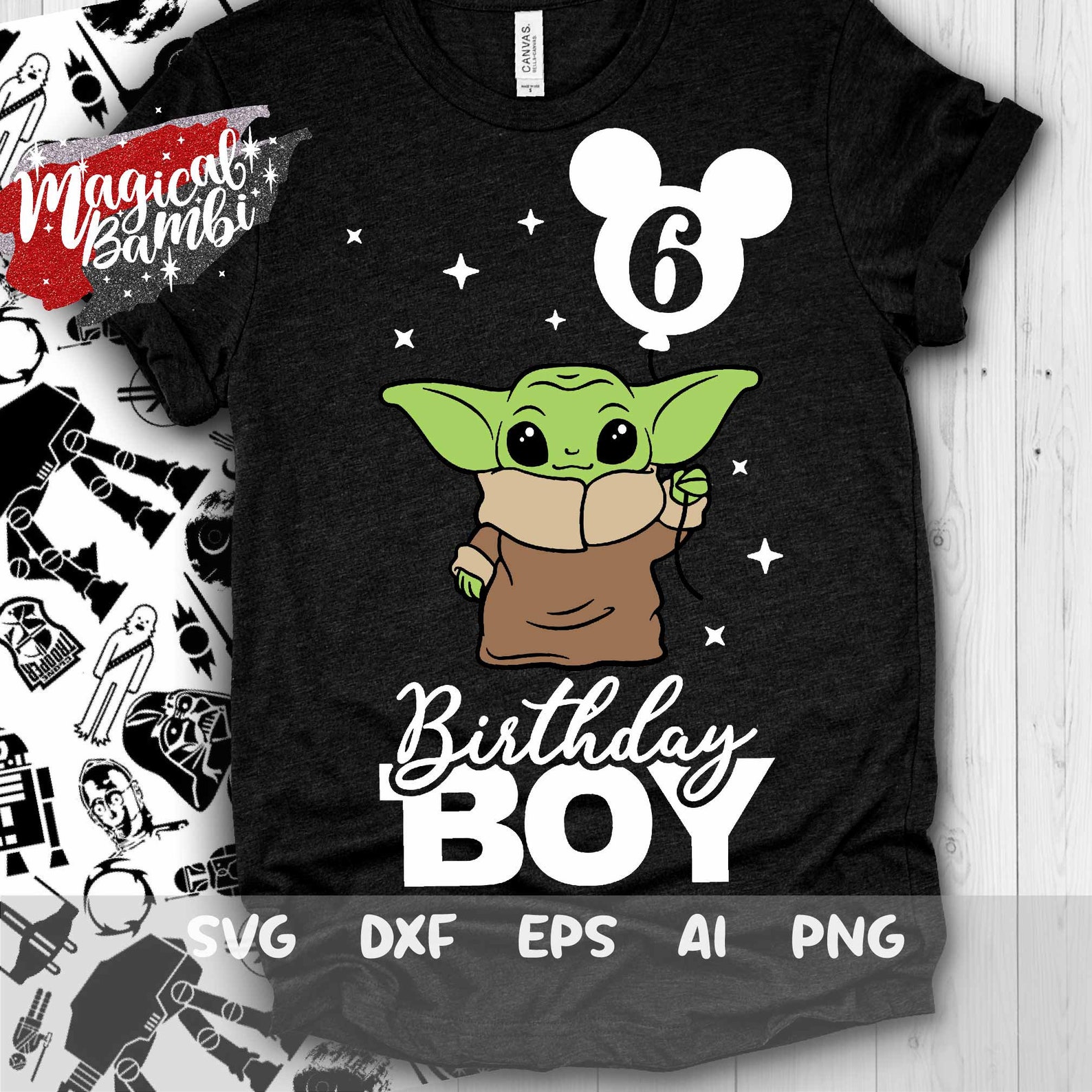 Free Free 120 Baby Yoda Birthday Boy Svg SVG PNG EPS DXF File