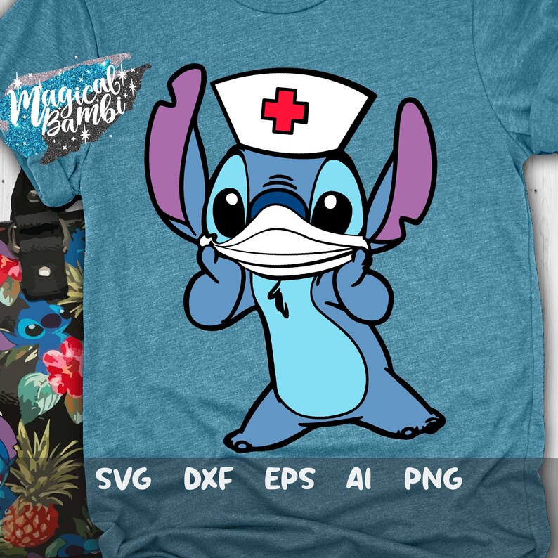 Download Stitch Nurse Svg Disney Nurse Svg Disney health care svg ...