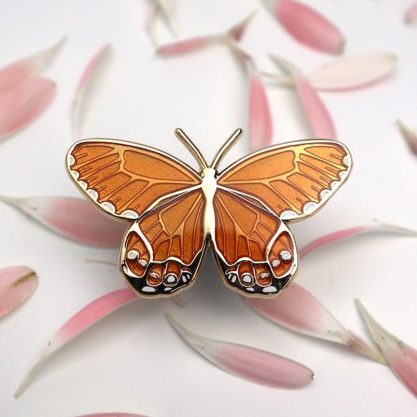 Butterfly Lapel Pin Etsy