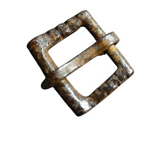 Ancient Viking Buckle | 8th–12th Century Norse Artifact | Authentic Bronze Belt Fitting from Archaeological Find
