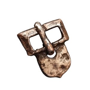Ancient Viking Buckle | 8th–12th Century Norse Artifact | Authentic Bronze Belt Fitting from Archaeological Find