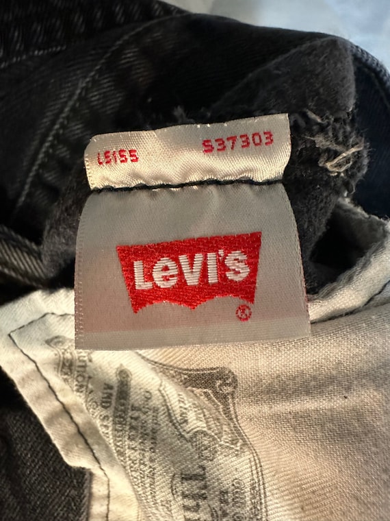 Levi s 501 Black Jeans Waist 36 Inseam 28 inches