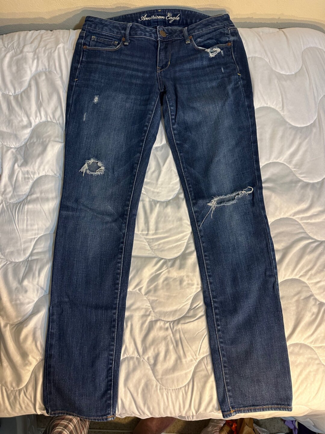 American Eagle Jeans Size 8 Inseam 30 Inches Etsy