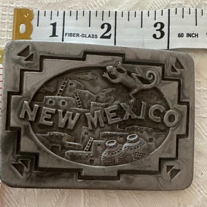 New Mexico Pueblo Vintage Buckle