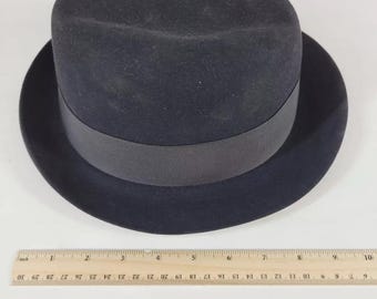 Royal De Luxe Stetson Men's Black Hat Size (7) Vintage