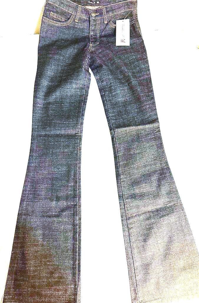 Veste En Jean Frankie B Style Années 70 Taille S - Occasion Très Bon état, Délavé Bleu