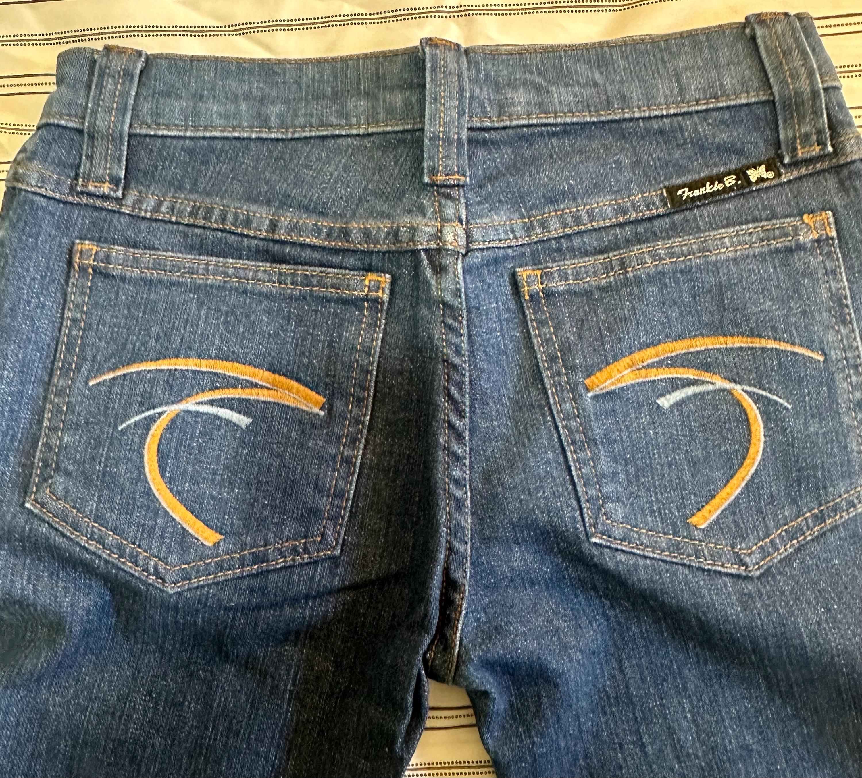 Frankie B Jeans Taille 2 Entrejambe 33 pouces Etsy France