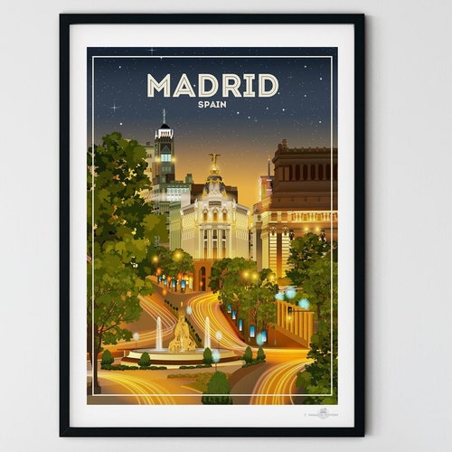 Spain Travel Print Spain Travel Poster Ronda Travel Print Etsy