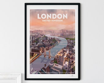 London United Kingdom poster print