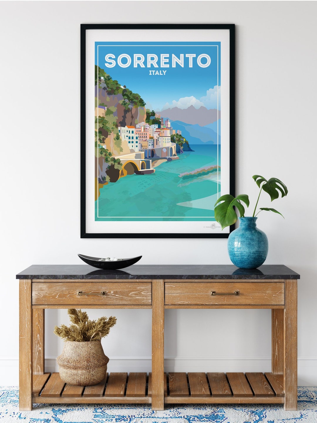 Sorrento Italy Poster Print - Etsy