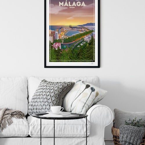 Barcelona Spain Poster Print - Etsy UK