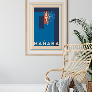 Manana Retro poster print image 6