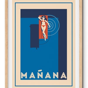 Manana Retro poster print image 5