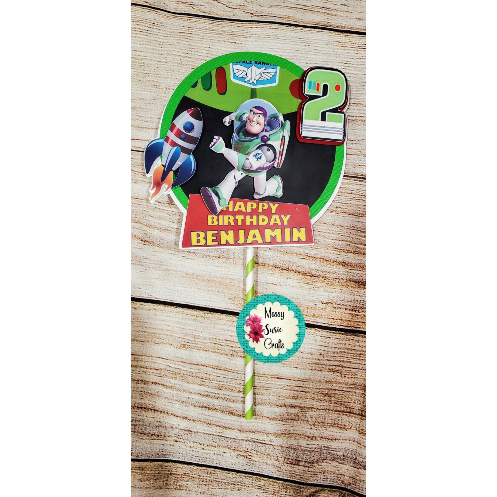 buzz lightyear cake topper