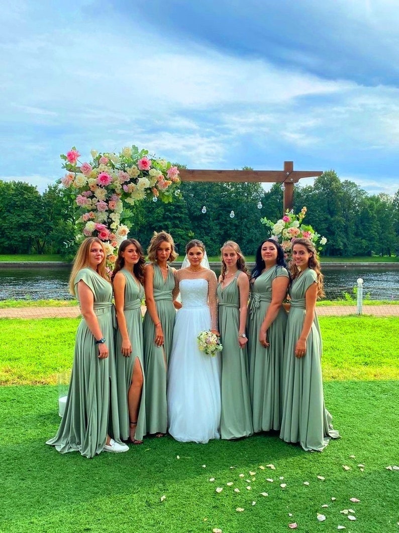 Sage green bridesmaid dresses Sage bridesmaid dresses Open Etsy