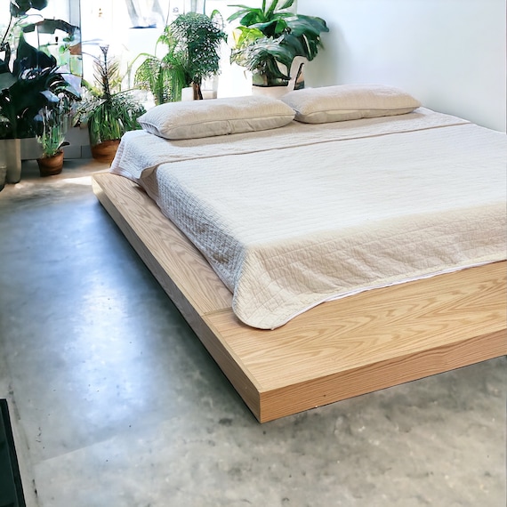 On floor platform bed discount