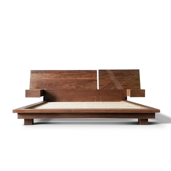 Floating Platform Bed Frame Etsy