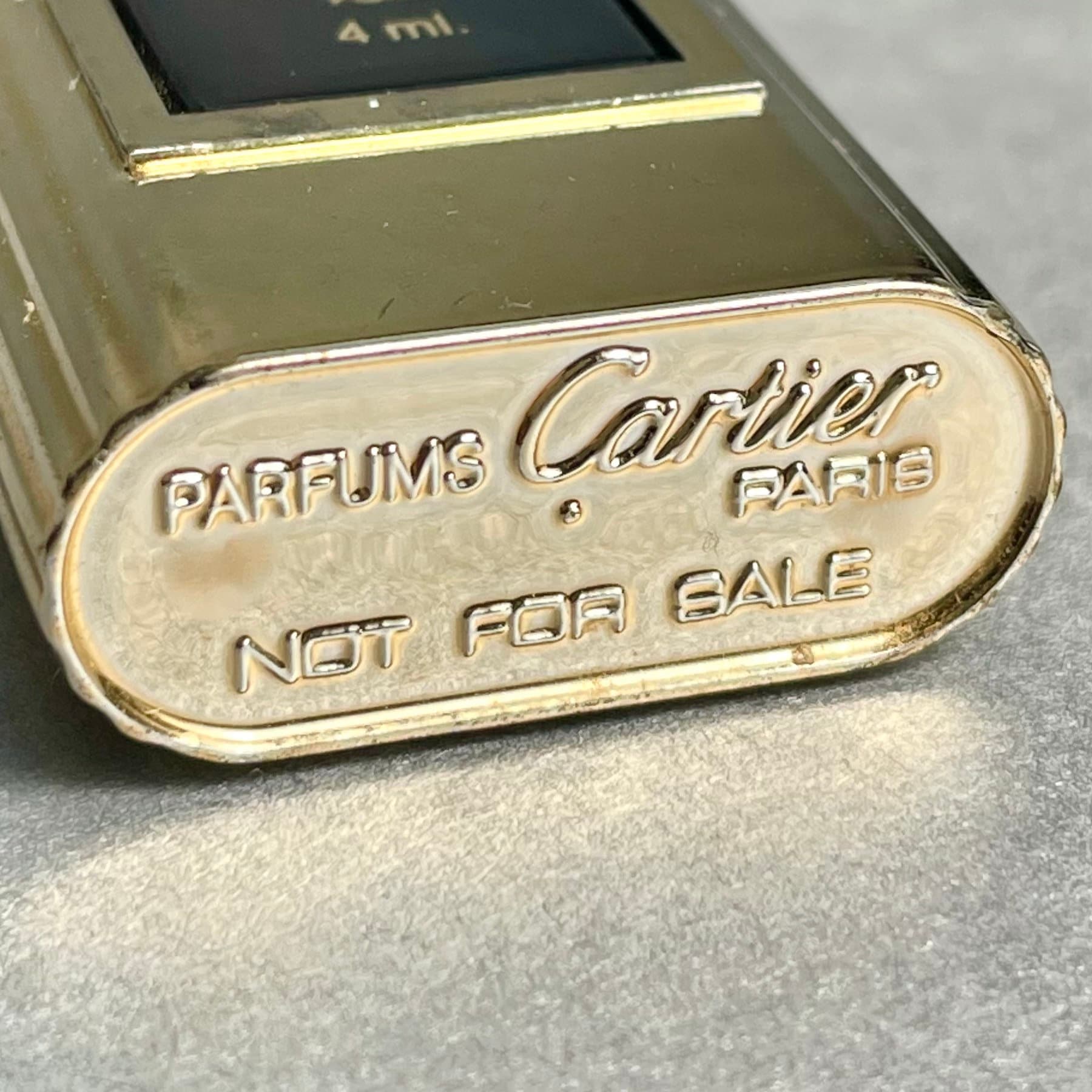 Vintage Must De Cartier Perfume: Mini Sample Bottle (4ml) - Etsy