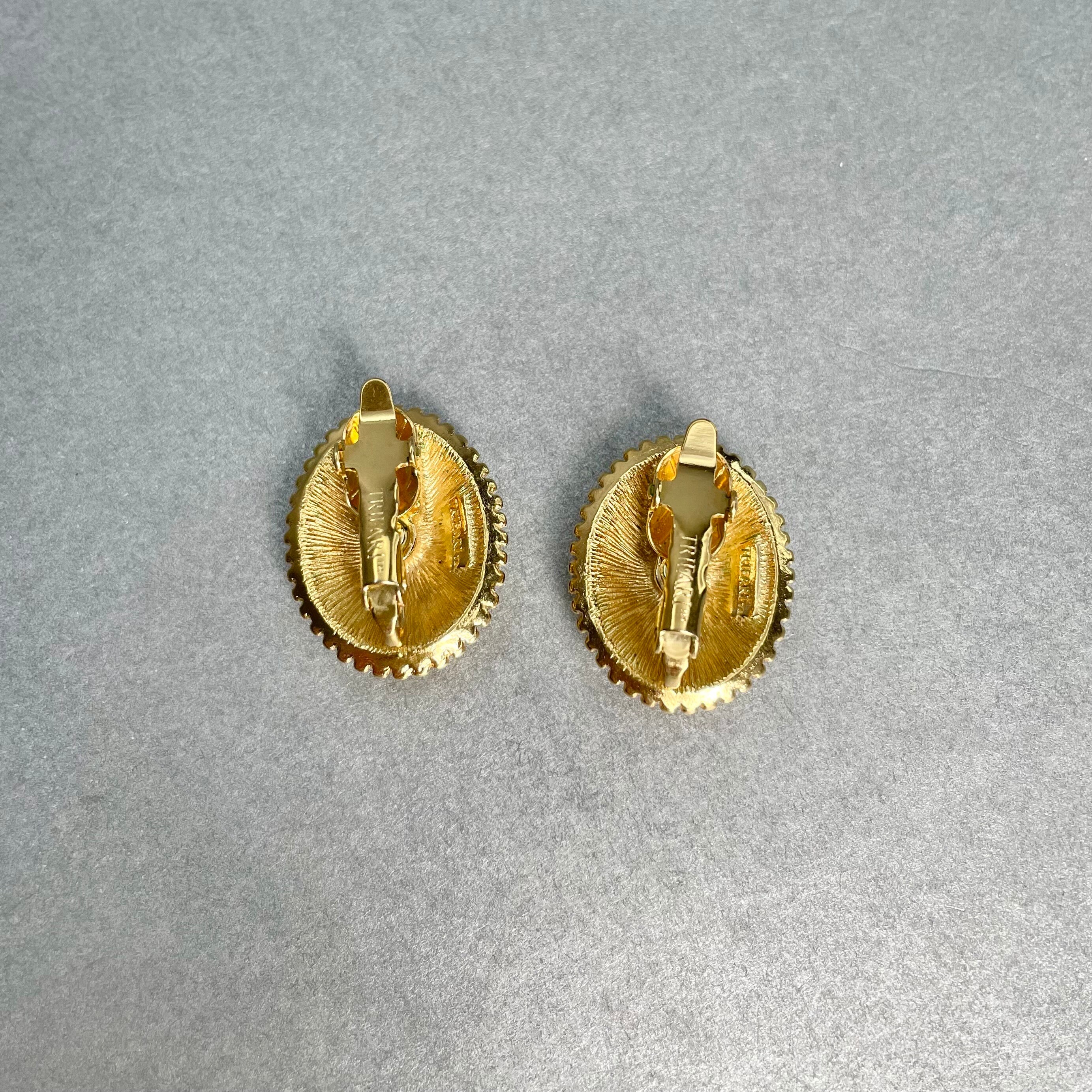 Orecchini Quadrati Anni '50 Vetro Di Murano E Clip In Metallo Su