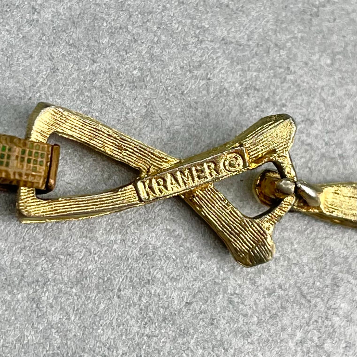 Vintage Kramer Crown of Thorns Choker Gold Tone Link Chain | Etsy