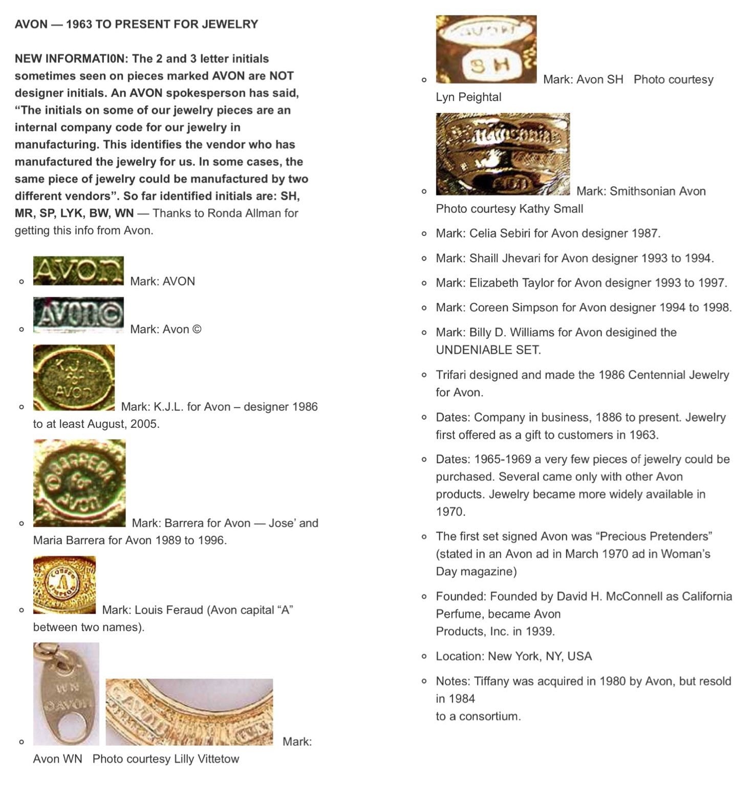 Avon hotsell products jewelry