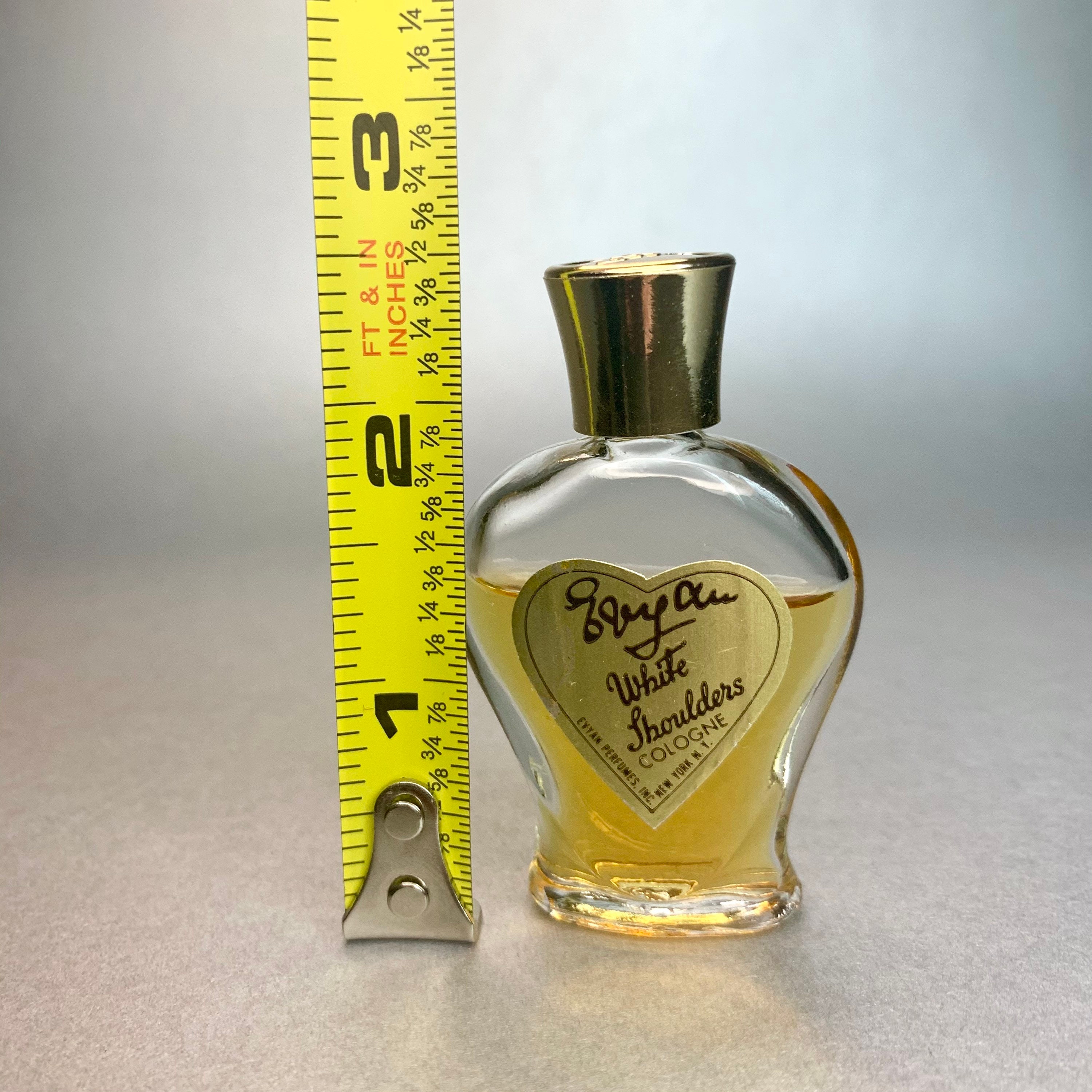 Vintage Evyan White Shoulders Cologne Perfume 1950s Mini Sample Size 5ml Bottle Splash Womens Fragrance Gift for Her. Etsy