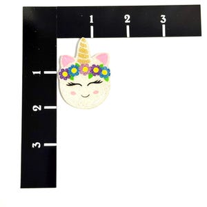 Unicorn Badge Reel: Retractable Swivel Alligator Clip image 2