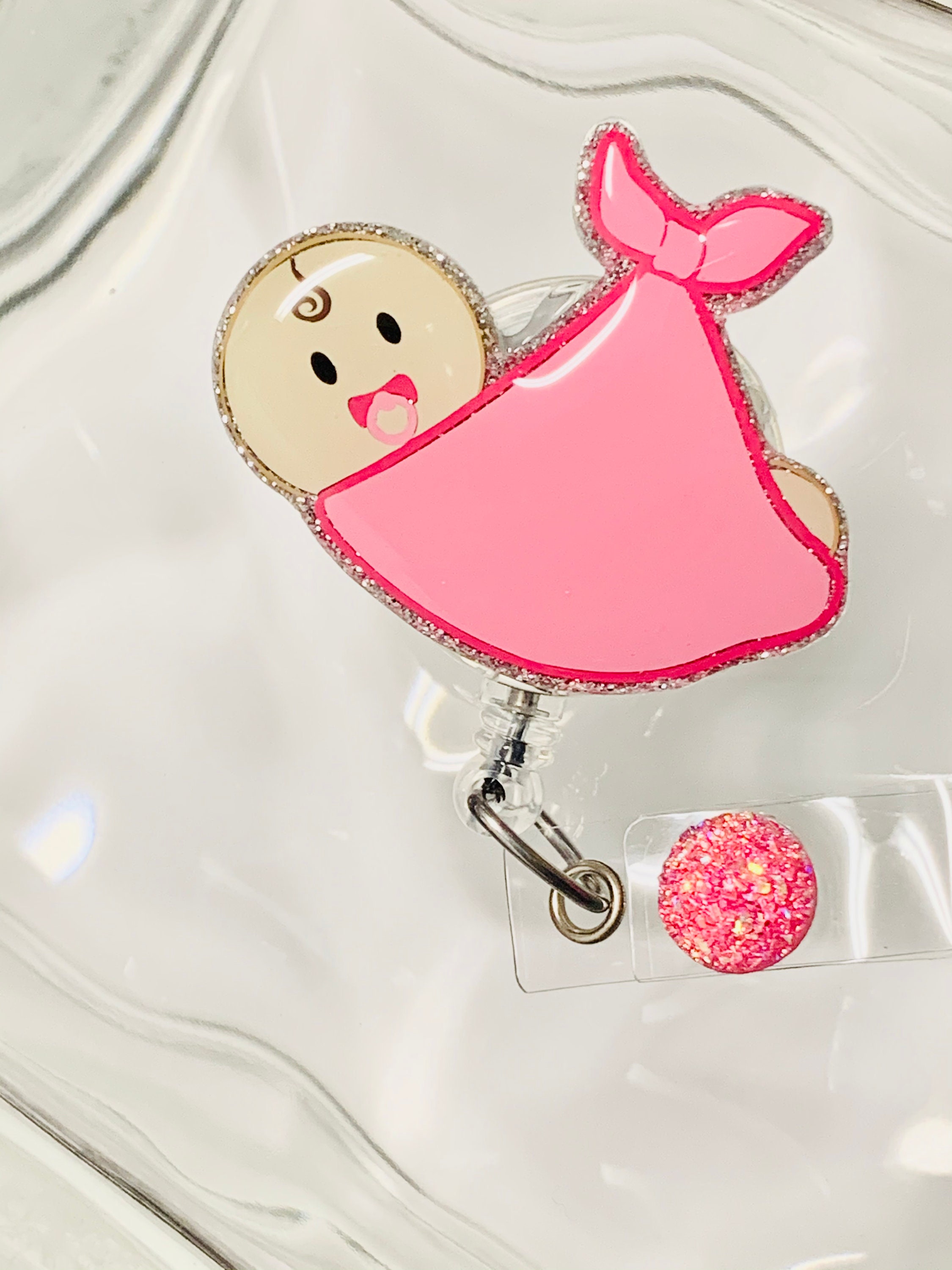 Baby Badge Reel Etsy