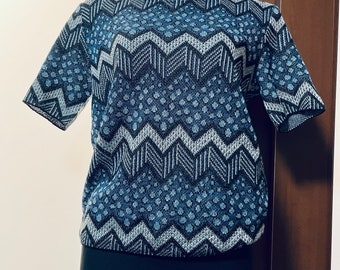 Bundle Sale！Missoni Sport summer sweater   zigzag made in Italy Size 44