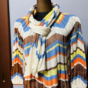 Vintage Sweater and scarf set M MISSONI Size40 for woman's M　
