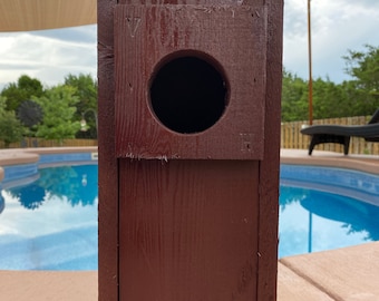 Cedar Owl Box medium