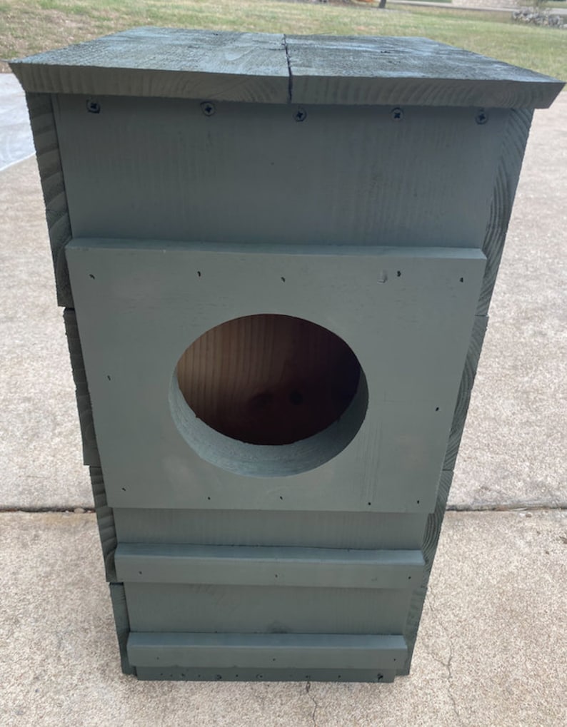 Barred Owl or Great Horned Owl Nesting Box - Etsy Sweden