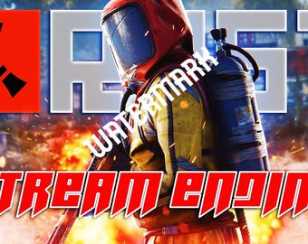 Rust Streaming Overalys - Starting Soon, BRB, Ending Scenes  twitch, youtube kick