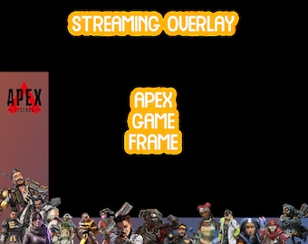Apex Overlay - Game Frame for OBS Apex Legends stream overlay