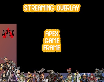 Apex Overlay - Marco de juego para la superposición de flujo de OBS Apex Legends