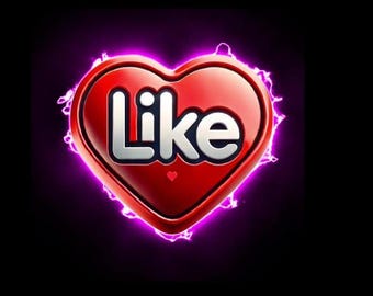 Animated Like Button For TikTok Live And Videos