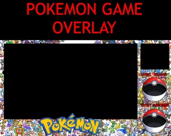 Pokemon Game Overlay Twitch Youtube Facebook Gaming